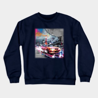 JDM Drifting Japanese Retro Car Crewneck Sweatshirt